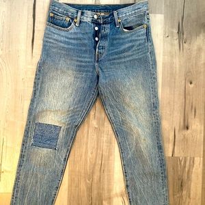 Levi’s wedgie jeans